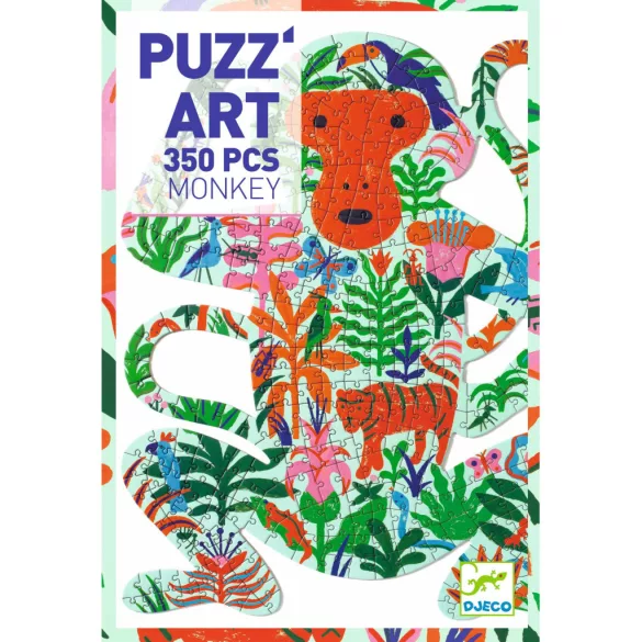 Djeco Umelecké puzzle, Opica