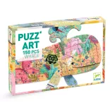 Djeco Umelecké puzzle, Veľryba