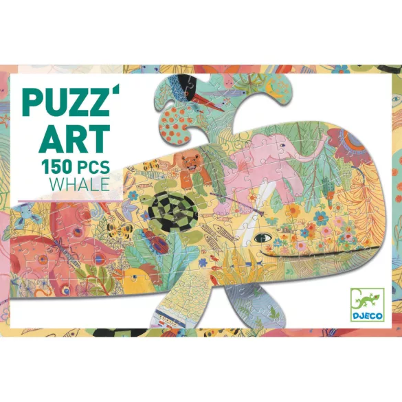 Djeco Umelecké puzzle, Veľryba