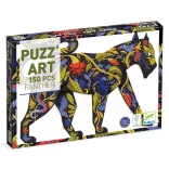 Djeco Umelecké puzzle, Čierna pantera, 150 dielov