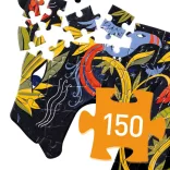 Djeco Umelecké puzzle, Čierna pantera, 150 dielov