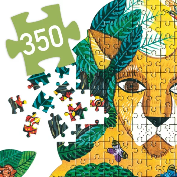 Djeco Umelecké puzzle Lev 350 dielov - Lion