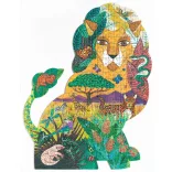 Djeco Umelecké puzzle Lev 350 dielov - Lion