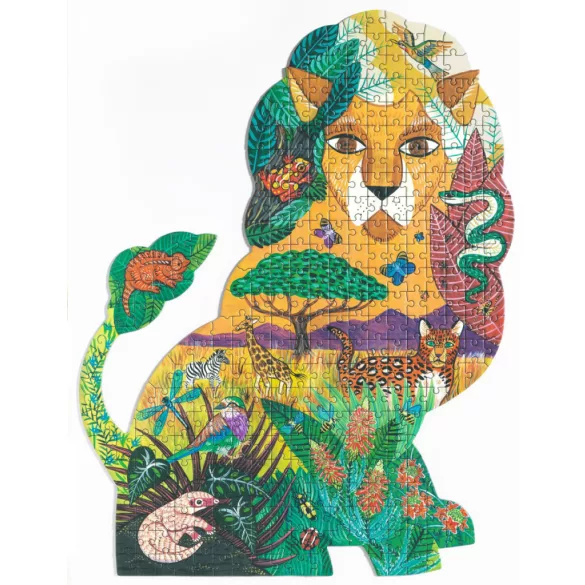 Djeco Umelecké puzzle Lev 350 dielov - Lion
