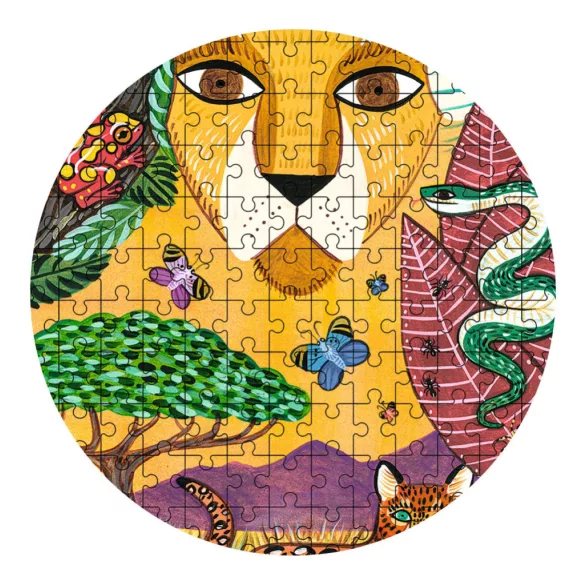 Djeco Umelecké puzzle Lev 350 dielov - Lion