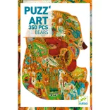 Djeco Umelecké puzzle Medvede 350 dielov - Bears