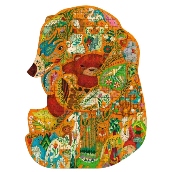 Djeco Umelecké puzzle Medvede 350 dielov - Bears