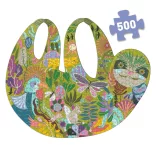 Djeco Umelecké puzzle Leničiar 500 dielov – The sloth