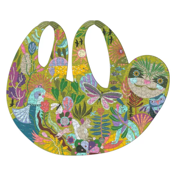 Djeco Umelecké puzzle Leničiar 500 dielov – The sloth