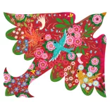 Djeco Umelecké puzzle Vták 500 dielov - Bird