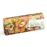 Djeco Obrie puzzle Úžasná cesta, 100 dielov – Wonderful ride