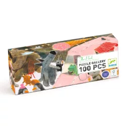 Djeco Umelecké puzzle Zábava v parku 100 dielov - The park