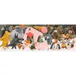 Djeco Umelecké puzzle Zábava v parku 100 dielov - The park