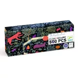 Djeco Umelecké puzzle Kráľovstvo mačiek 500 dielov - The kingdom of cats