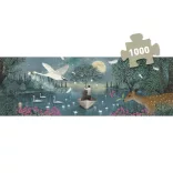 Djeco Umelecké puzzle Óda na Mesiac 1000 dielov - Hymn to the Moon