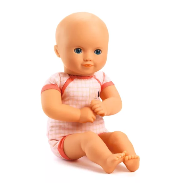 Djeco Pomea bábika Alba s tmavomodrými očami 32 cm – Alba dark blue eyes