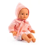 Djeco Pomea bábika Róza s hnedými očami 32 cm - Rose brown eyes
