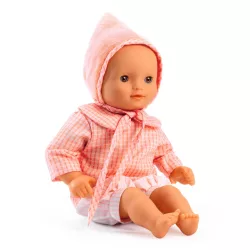  Djeco Pomea bábika Róza s hnedými očami 32 cm - Rose brown eyes
