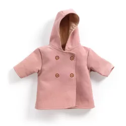   Djeco Pomea Oblečenie pre bábiku Kabát s kapucňou - Hooded coat