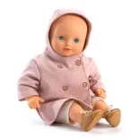 Djeco Pomea Oblečenie pre bábiku Kabát s kapucňou - Hooded coat
