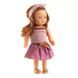   Djeco Pomea bábika s vlasmi, červená, Szofi – Lovely Sophie