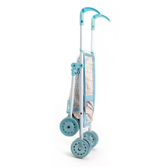 Djeco Pomea Detský kočík modrý 44 cm - Stroller