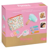 Djeco Pomea Príslušenstvo pre bábiky – starostlivosť o krásu Sada na česanie bábiky – Hairdressing set