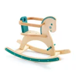 Djeco Pomea Príslušenstvo k bábikám, bábikový nábytok Detská hojdačka – Rocking horse