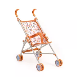   Djeco Detský kočík s lesným vzorom 54 cm - Stoller Forest