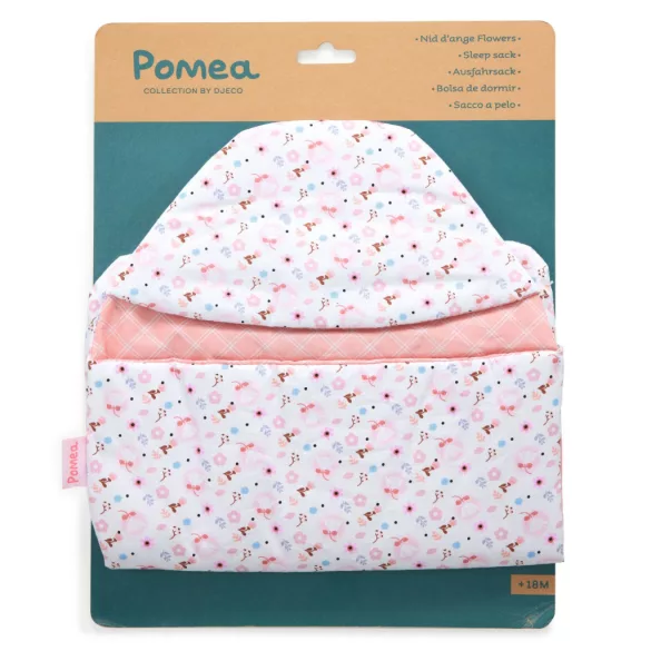 Djeco Pomea Detský spací vak s kvetinovým vzorom - Sleep sack Flowers