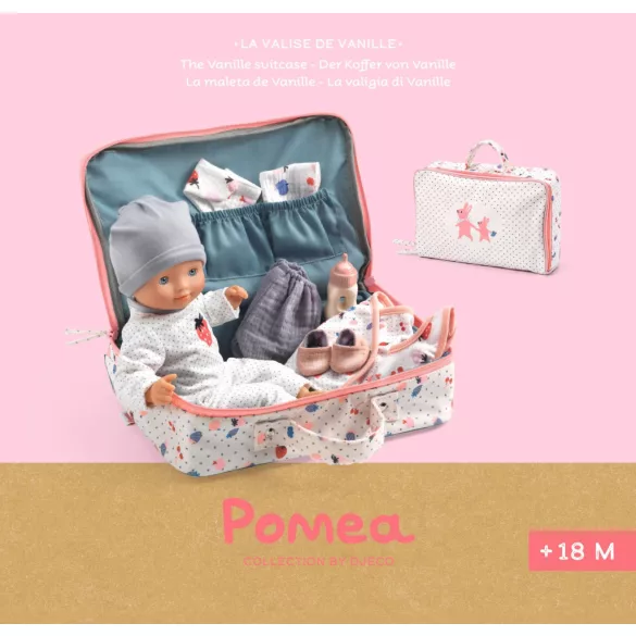 Djeco Bábika s doplnkami Vanilleina batožina - Vanille's suitcase