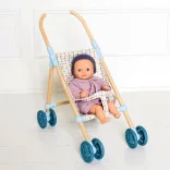 Djeco Hračka bábika, Fialová Dália, 32 cm