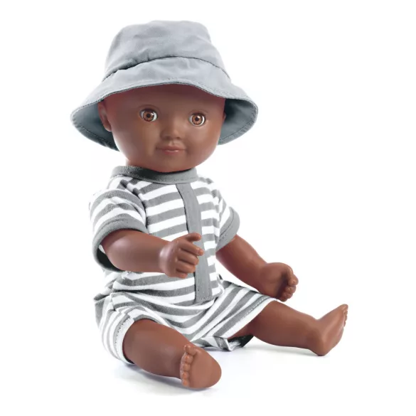 Djeco Hračka bábika na kúpanie Samu 32 cm - Baby Samra