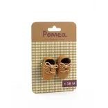 Djeco Pomea Hračka bábika topánky Hnedé topánky - Brown shoes