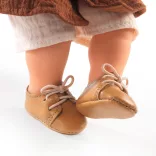 Djeco Pomea Hračka bábika topánky Hnedé topánky - Brown shoes