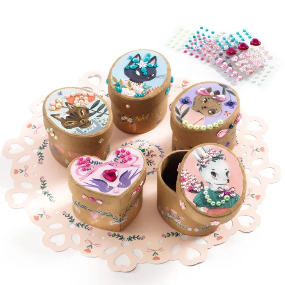 Djeco Design by Urob si sám! Roztomilé krabičky – Adorable
