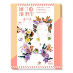   Djeco Urob si sám! Kvetinové ozdoby do vlasov – Flower friends