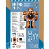 Djeco Design by Urob si sám! Nástenné hodiny do chlapčenskej izby IdőRobi – Robotime