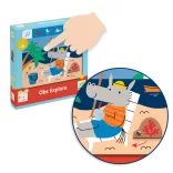Djeco Vzdelávacia hra na pozorovanie Hľadaj a toč Dobrodružstvo - Eduludo Obs Explore