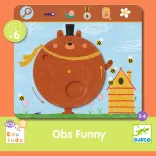 Djeco Vzdelávacia hra na pozorovanie Hľadaj a toč Zábavná - Eduludo Obs Funny