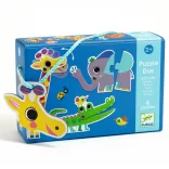 Djeco Párovacie puzzle So slonmi - Articulo Animals