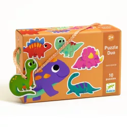 Djeco Párovacie puzzle Dinosaury - Duo Dinos