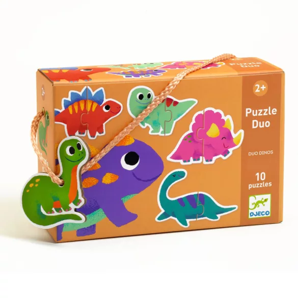 Djeco Párovacie puzzle Dinosaury - Duo Dinos