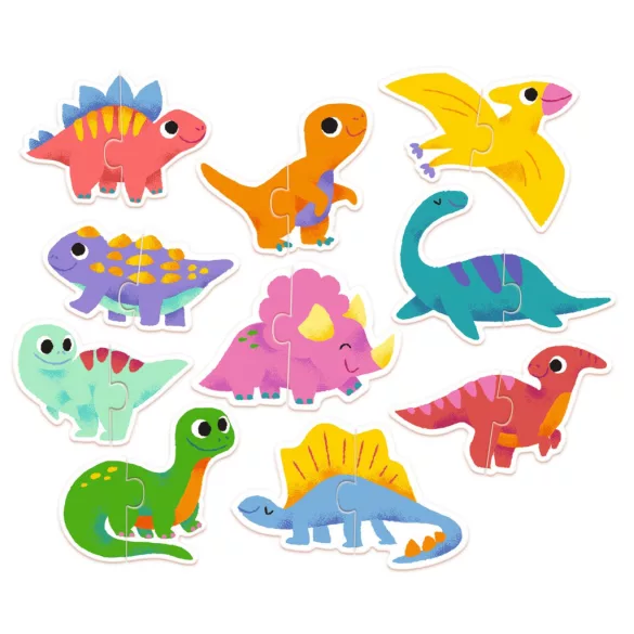 Djeco Párovacie puzzle Dinosaury - Duo Dinos