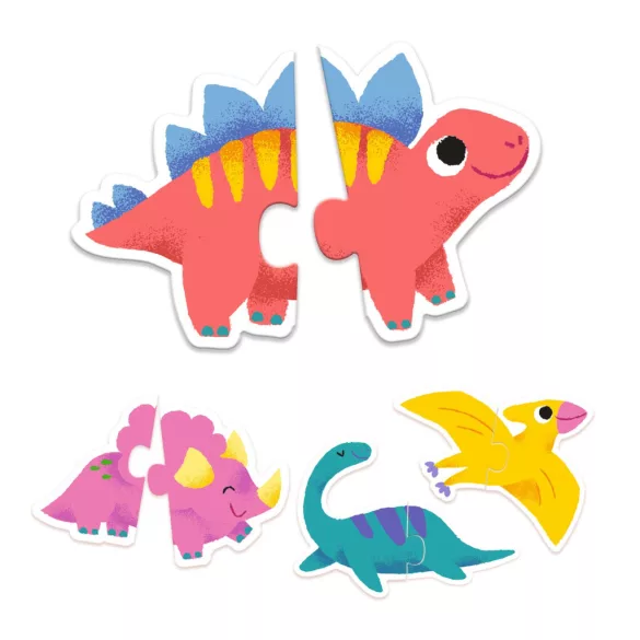 Djeco Párovacie puzzle Dinosaury - Duo Dinos
