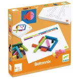 Djeco Vzdelávacia hra Sieť meracích tyčí - Eduludo Batonnix