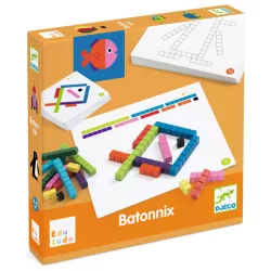   Djeco Vzdelávacia hra Sieť meracích tyčí - Eduludo Batonnix