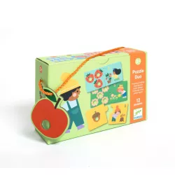 Djeco Párovacie puzzle Čísla 24 ks - First figures