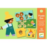 Djeco Párovacie puzzle Čísla 24 ks - First figures