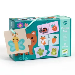 Djeco Párovacie puzzle Farby 24 ks - Colours